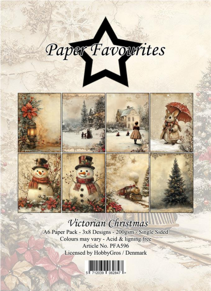 Victorian Christmas A6 Paperpack - Paper Favourites