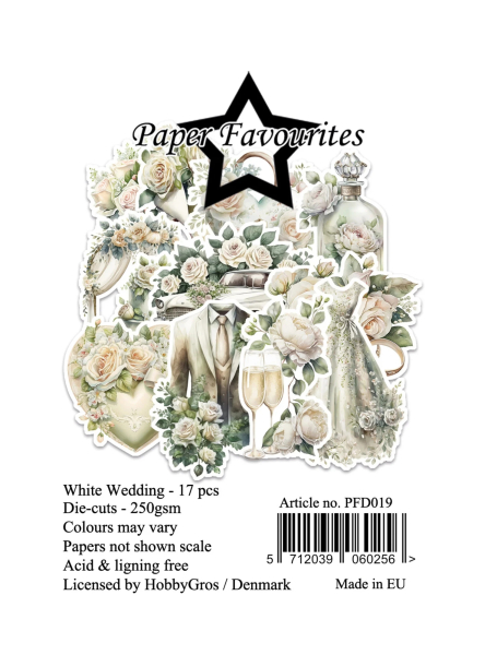 White Wedding, Die-Cuts - Paper Favourites