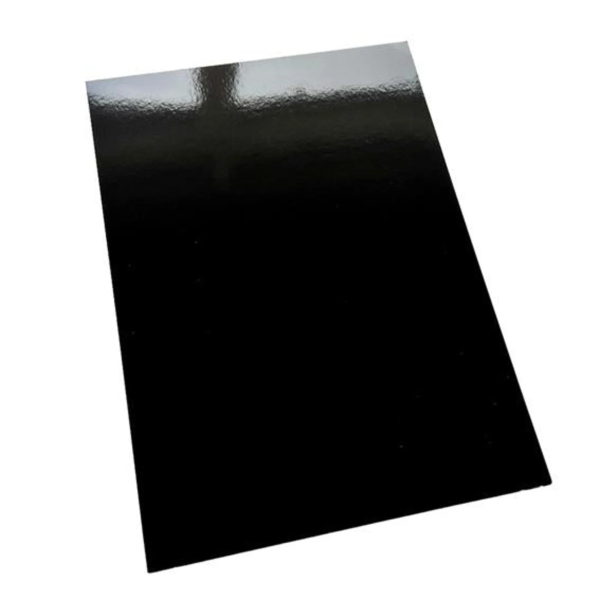 Mirror Card Glossy, Black - Paper Favourites