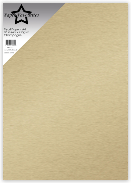 Pearl Paper Champagne, A4 - Paper Favourites