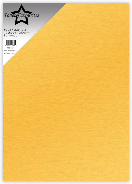 Pearl Paper Buttercup, A4 - Paper Favourites