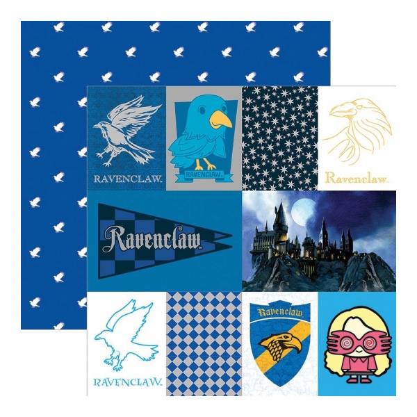 Harry Potter, Ravenclaw, Designpapier - Paper House