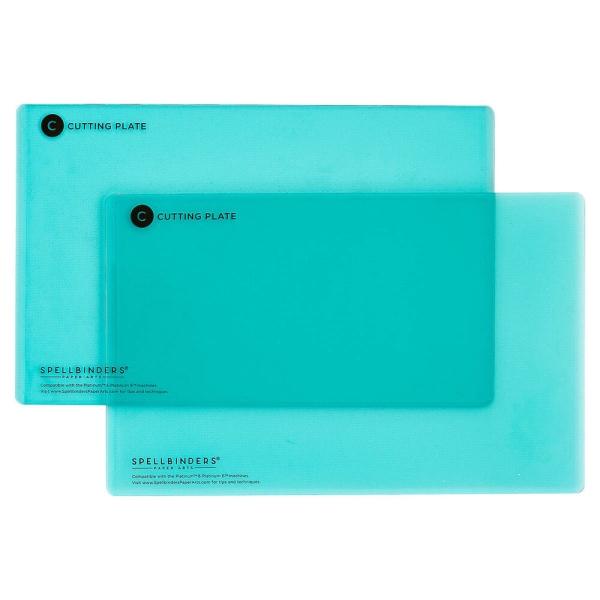 PLATINUM Extended Cutting Plates, Teal - Spellbinders