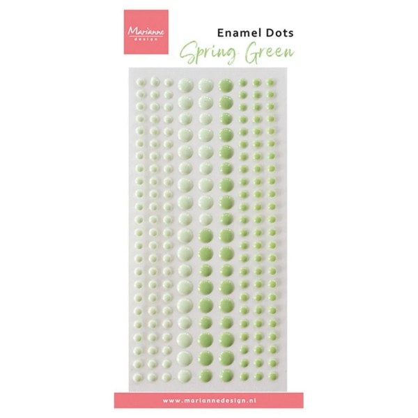 Enamel Dots, Duotone Spring Green - Marianne Design