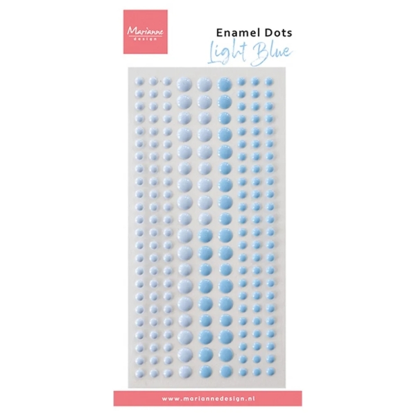 Enamel Dots, Duotone Light Blue - Marianne Design