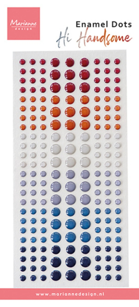 Enamel Dots, Hi Handsome - Marianne Design