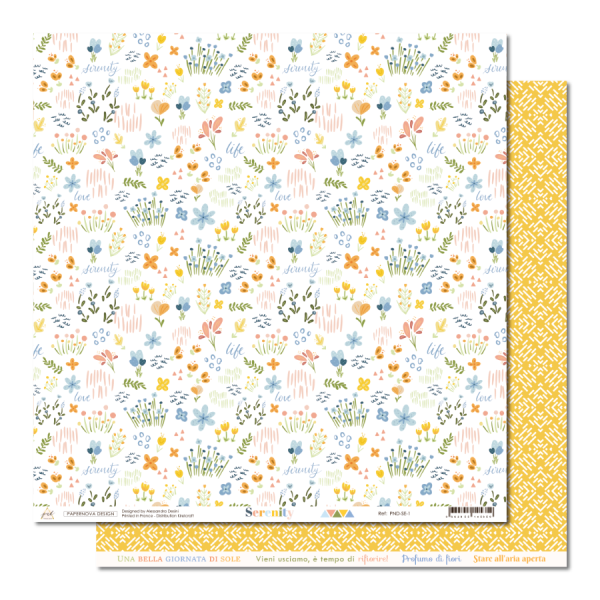 Paper Serenity #1, Designpapier - Paper Nova Design