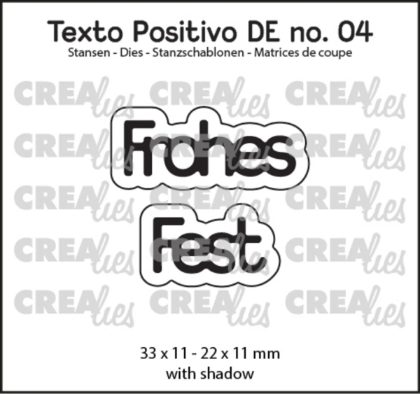 Frohes Fest, Stanze - Crealies