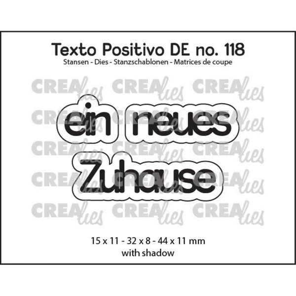 Ein neues Zuhause, Stanze - Crealies