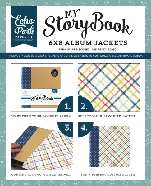 Album Jacket Plaid 6x8 - Carta Bella