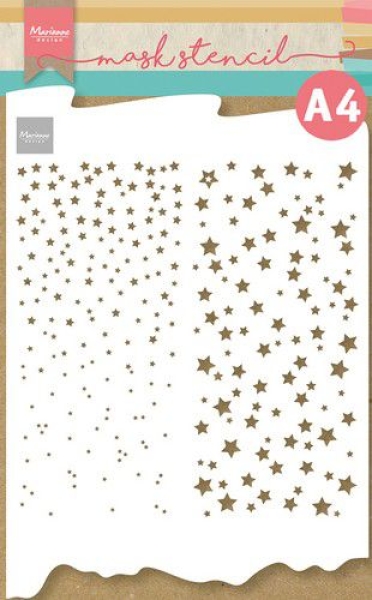 Slimline Starry Night, Schablone - Marianne Design