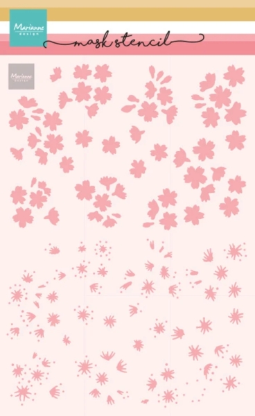 Sakura 2-Layer, Schablone - Marianne Design