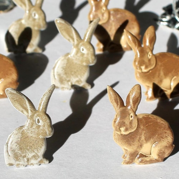 Rabbits, Brads - Eyelet Outlet