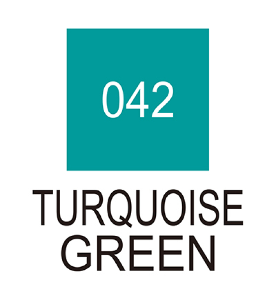 Clean Color Real Brush, Turquoise Green - ZIG