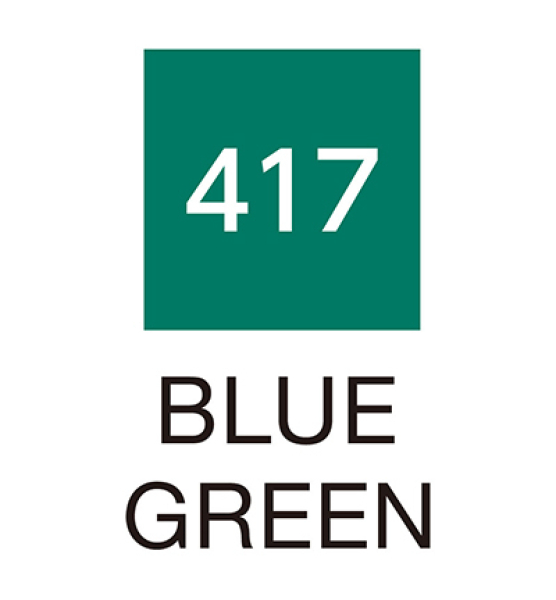 Clean Color Real Brush, Blue Green - ZIG