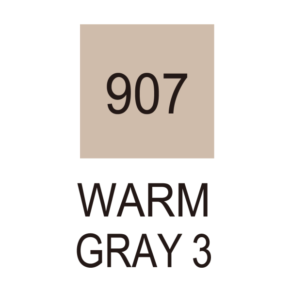 Clean Color Real Brush, Warm Gray #3 - ZIG