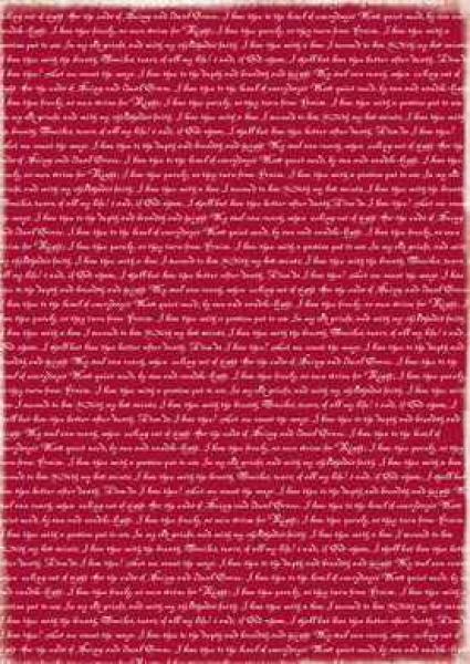 Red Lyrics - Reprint