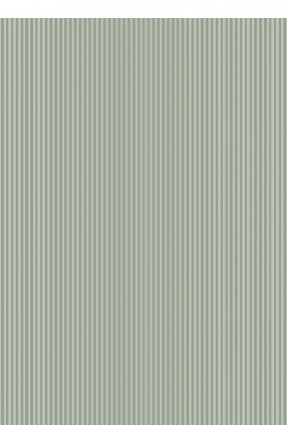 Vintage Green Stripes - Reprint