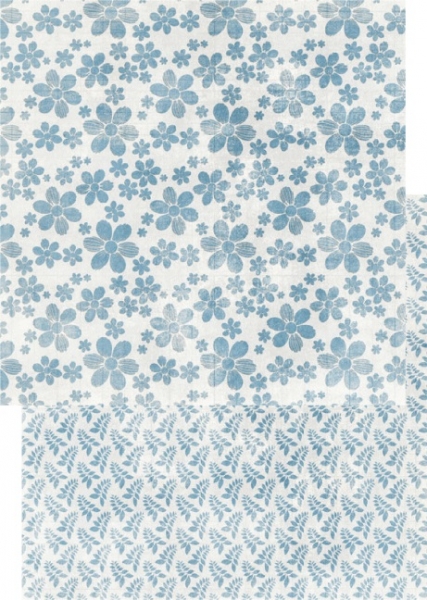 Flowers, Designpapier - Reprint