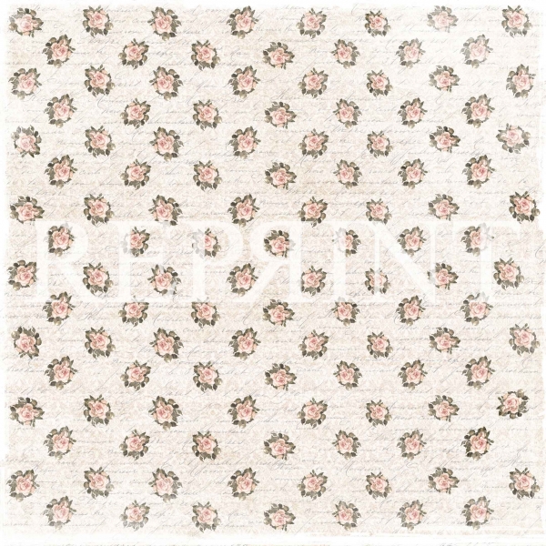 Little Roses for You, Designpapier - Reprint