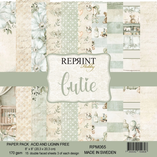 Cutie 8x8 Paperpad - Reprint