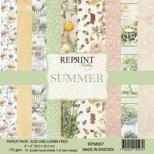 Summer 8x8 Paperpad - Reprint