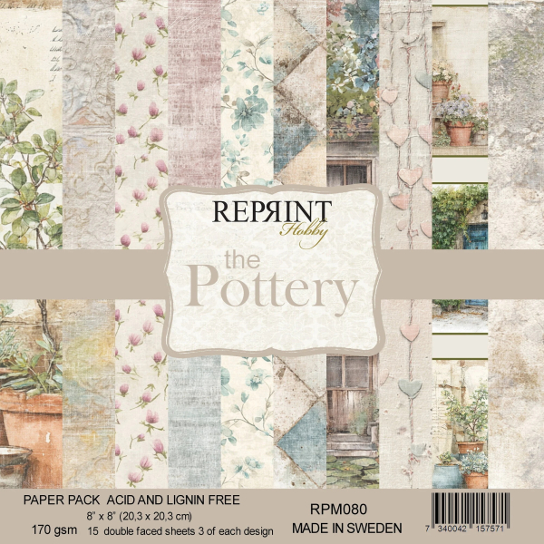 The Pottery 8x8 Paperpad - Reprint