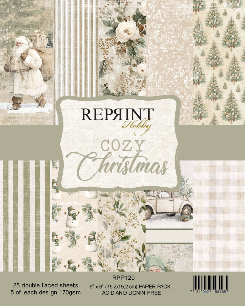 Cozy Christmas 6x6 Paperpad - Reprint