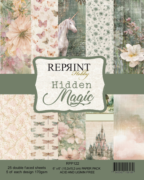 Hidden Magic 6x6 Paperpad - Reprint