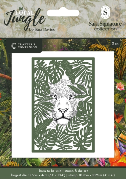 Royal Jungle - Born To Be Wild, Stempel- und Stanze - Crafter's Companion