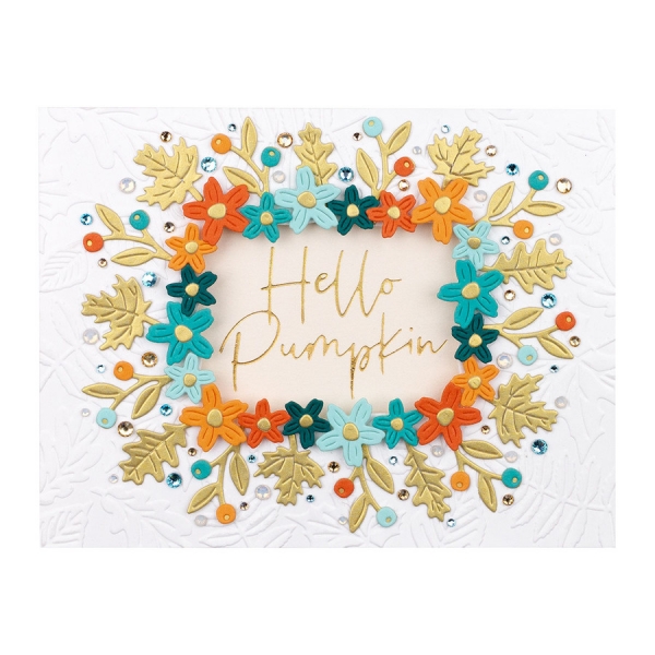 Mini Fall Blooms, Stanze- Spellbinders