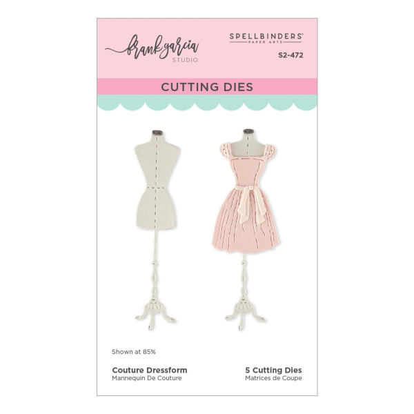 Couture Dressform, Stanze- Spellbinders