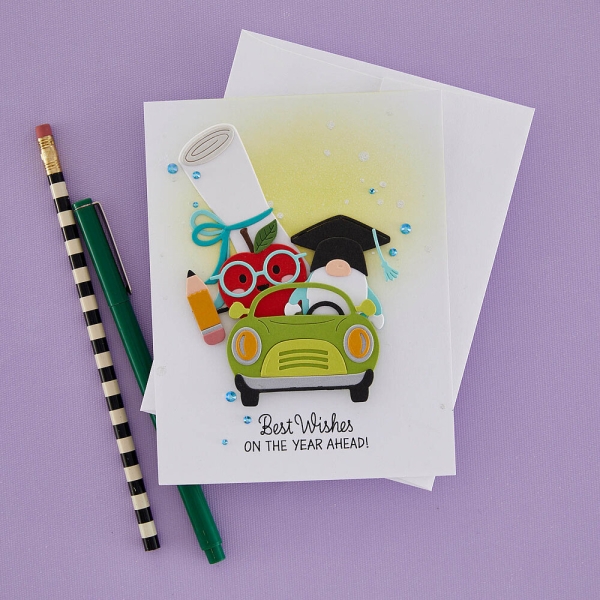 Gnome Drive Graduation, Stanze - Spellbinders