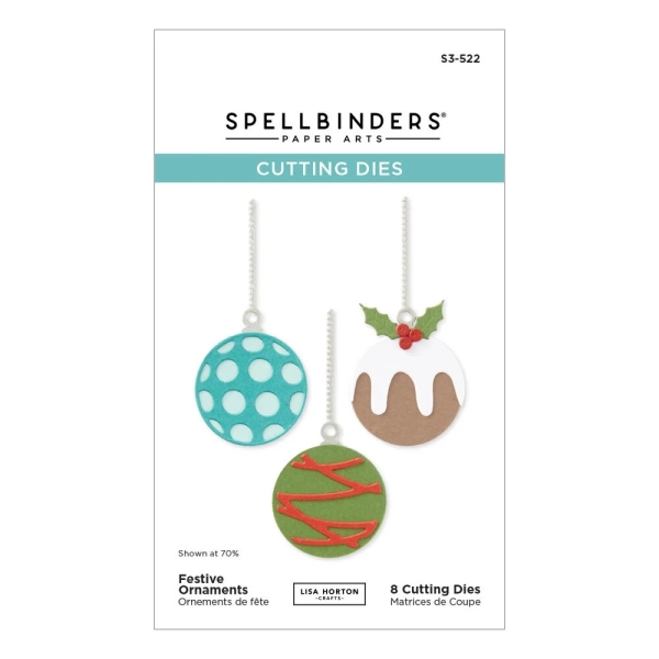 Festive Ornaments, Stanze - Spellbinders