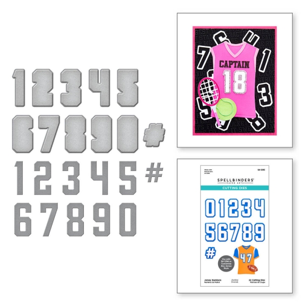 Jersey Numbers, Stanze - Spellbinders