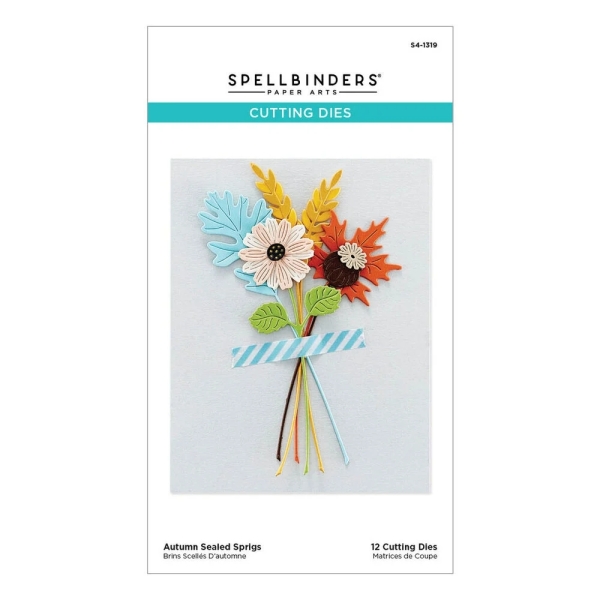 Autumn Sealed Sprigs, Stanze - Spellbinders