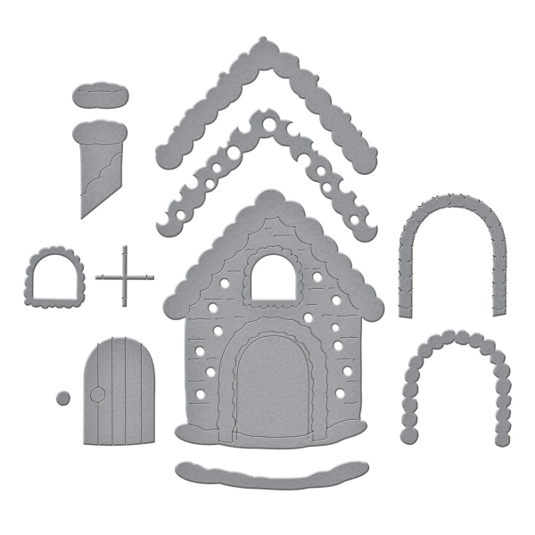 Gingerbread House, Stanze - Spellbinders