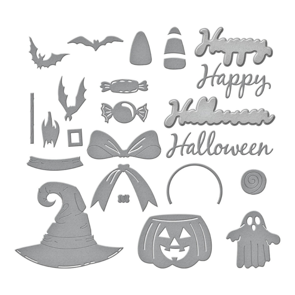 Halloween Wreath Add-Ons, Stanze- Spellbinders