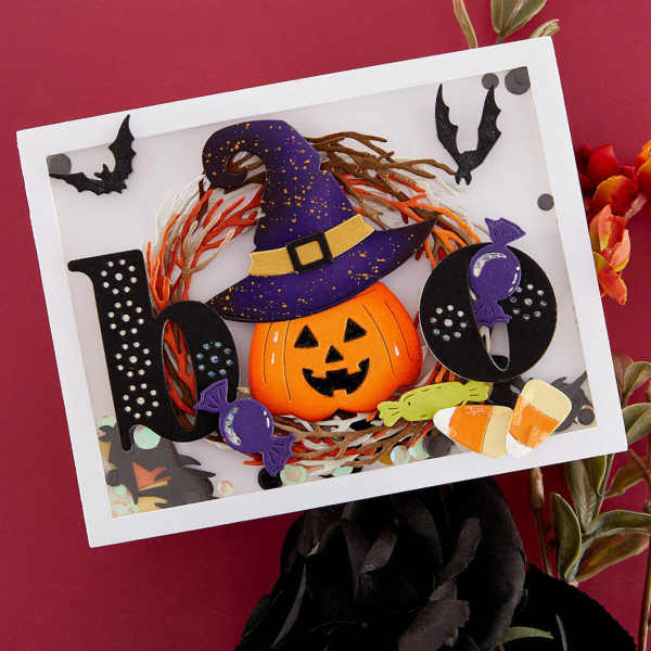 Halloween Wreath Add-Ons, Stanze- Spellbinders