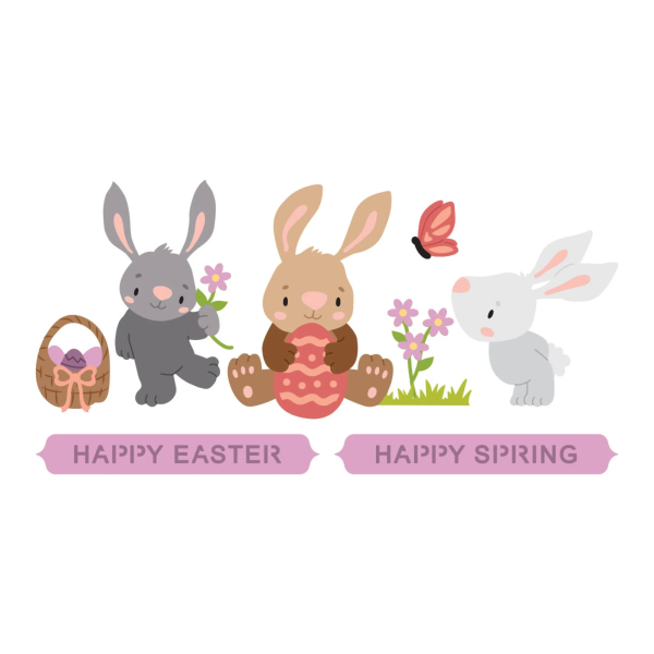 Bunny Buddies, Stanze - Spellbinders
