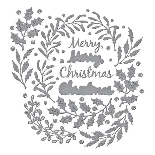 Seasonal Wreath Foliage, Stanze - Spellbinders