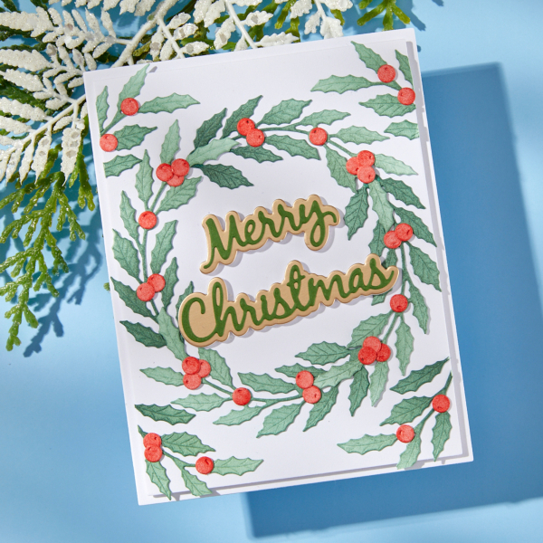 Seasonal Wreath Foliage, Stanze - Spellbinders