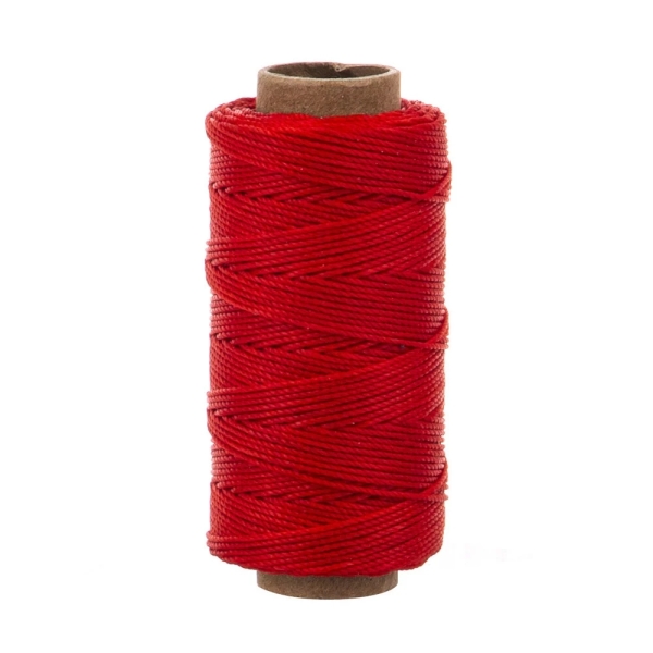 Nylongarn, Bright Red - Simple and Basic