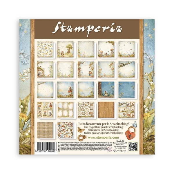 Hidden Grove 8x8 Maxi Paperpad - Stamperia