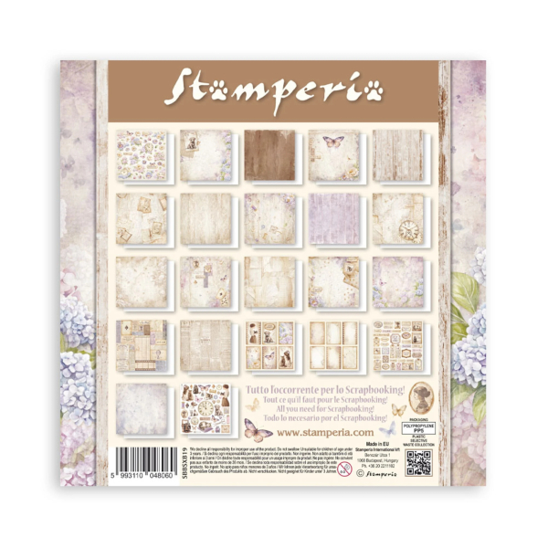 Quiet Days 8x8 Maxi Paperpad - Stamperia