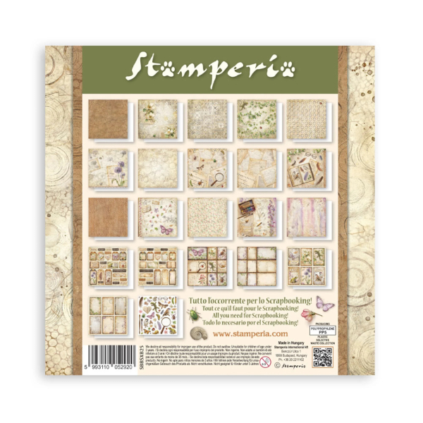 All Around 8x8 Maxi Paperpad - Stamperia