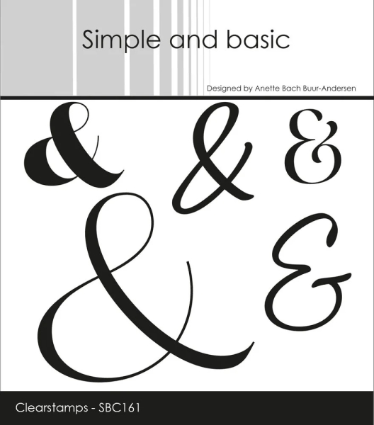 Ampersand, Clearstamps - Simple and Basic