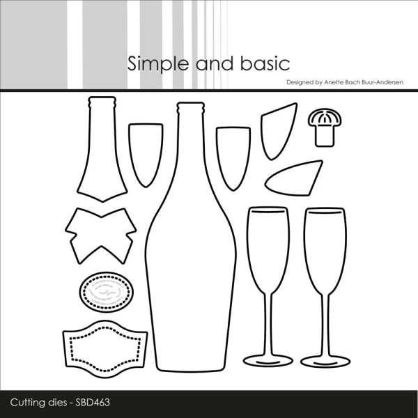 Champagne Bottle, Stanze - Simple and Basic