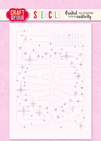 Sparks Wreath, Schablone - Craft&You