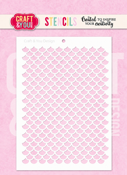 Scale Pattern, Schablone - Craft&You